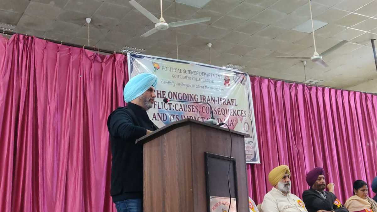 2026-03-20 Seminar on the causes of the Iran–Israel conflict - its consequences - and its impact on India